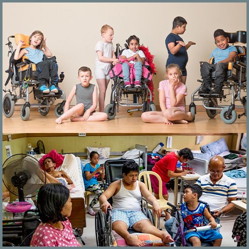 Education Support — children learning in classroom